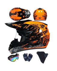 Kinder integraal motorhelmset voor ATV en offroad rijden