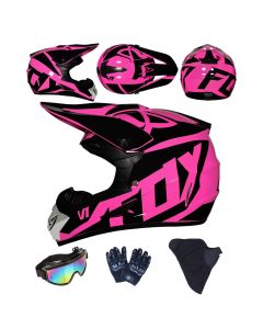 Kinder integraal motorhelm voor dirtbike, ATV en offroad rijden